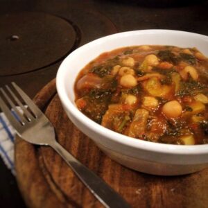 Italian chickpea casserole