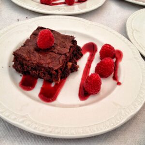 Chocolate and nut brownie