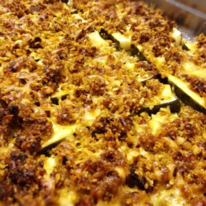 Italian stuffed courgettes