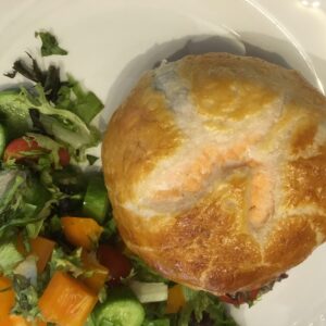 Individual Salmon en croute