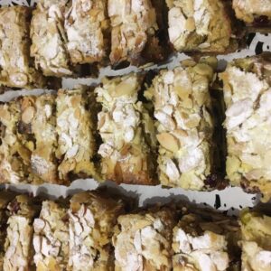 Stollen slice