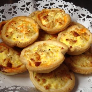 Chicken and chorizo savoury tartlets